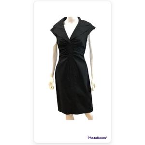 Nice Form fitting Black dress.